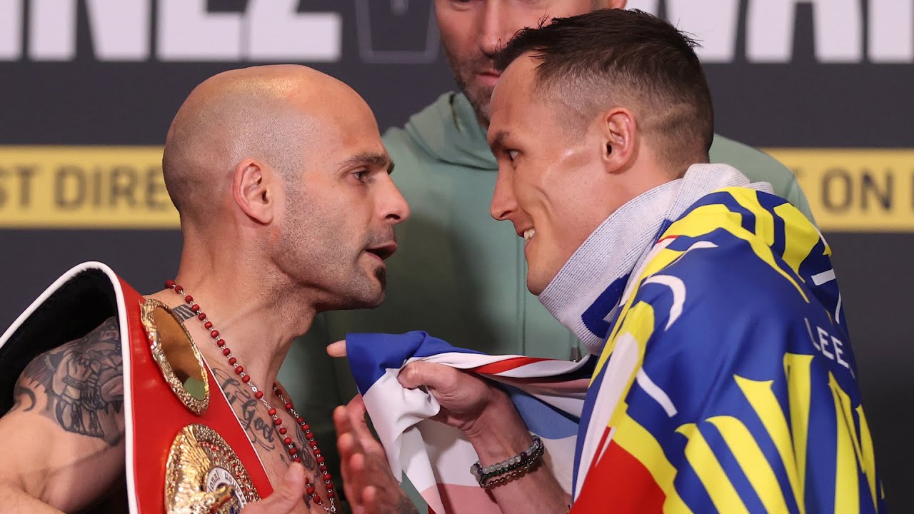 Kiko Martinez vs Josh Warrington 2 • FULL WEIGH-IN & FINAL FACE OFF | Eddie Hearn & DAZN