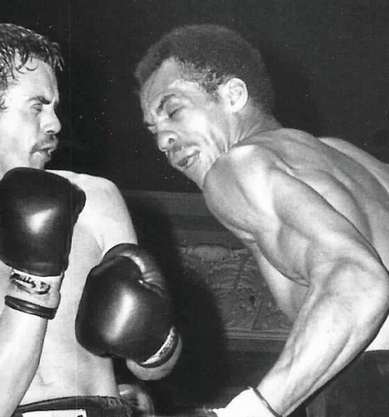 Phil Martin boxing Tim Wood
