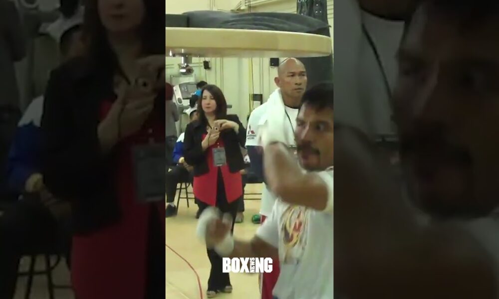 Manny Pacquiao Classic Training Footage 🇵🇭
