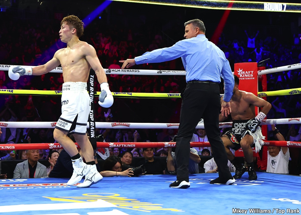 Image: The Mind of a Monster: Inoue's Reaction to Being Dropped Reveals a Champion's Spirit and Desire to Engage