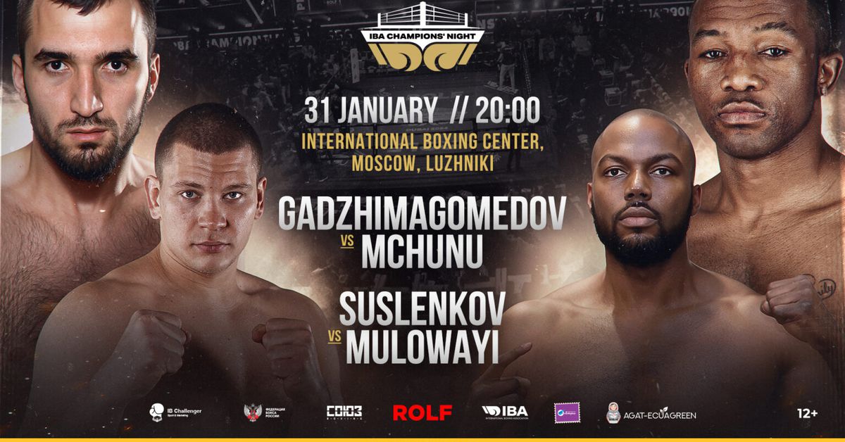 Muslim Gadzhimagomedov vs Thabiso Mchunu set on January 31