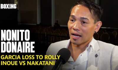 Nonito Donaire Reacts To Ryan Garcia Shock Loss To Rolly Romero