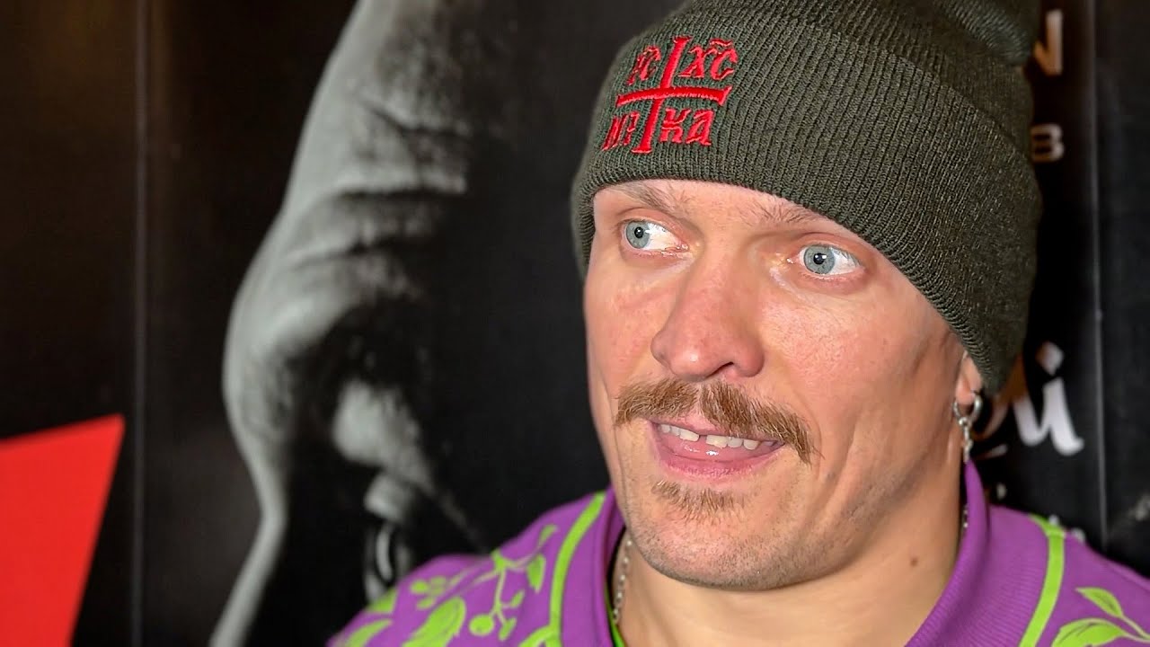 Oleksandr Usyk SENDS KO WARNING to Tyson Fury: "I WILL BE DIFFERENT" in REMATCH