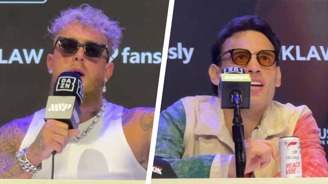 PERSONAL! Jake Paul vs Julio Cesar Chavez Jr - PRESS CONFERENCE - DAZN Boxing