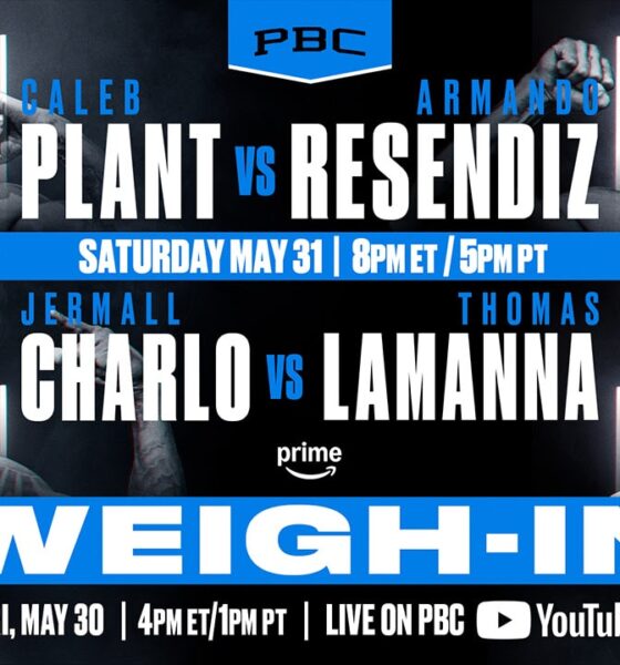 Image: Plant vs. Resendiz and Charlo vs. LaManna - Official Weights for Saturday