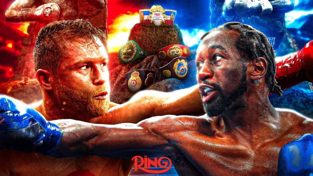 Canelo vs. stripes Crawford