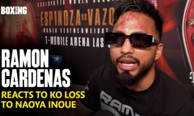 Ramon Cardenas Devastated Reaction To Naoya Inoue KO Loss