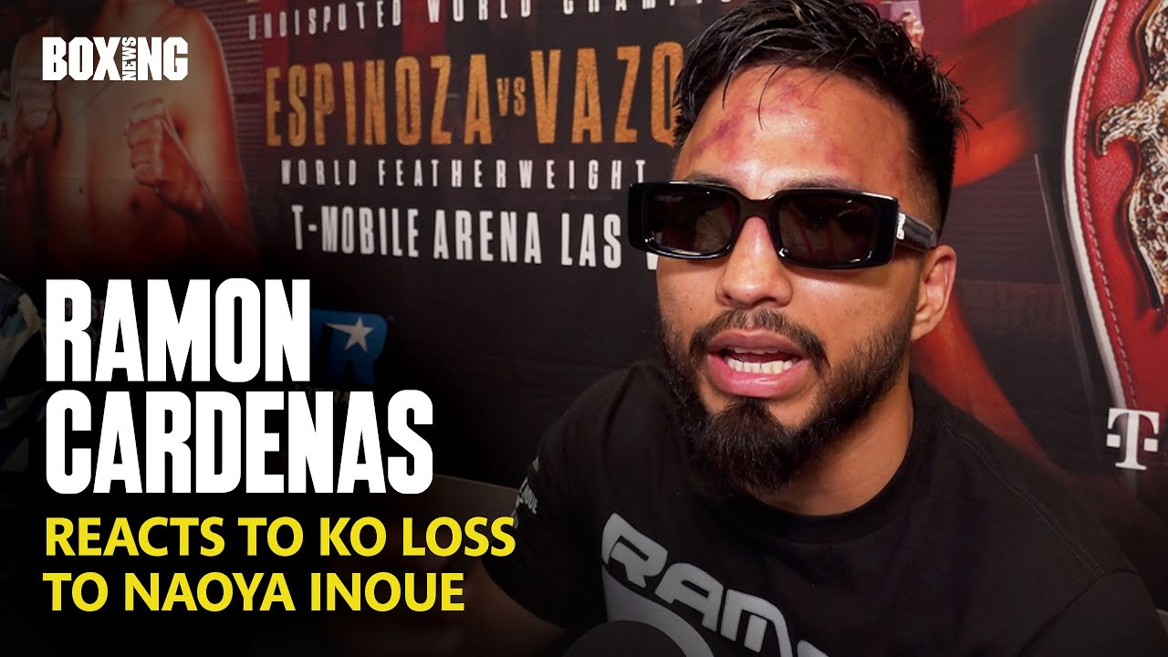 Ramon Cardenas Devastated Reaction To Naoya Inoue KO Loss