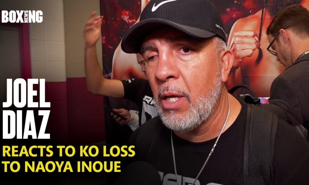 Ramon Cardenas Trainer Joel Diaz Reacts To Inoue KO Loss