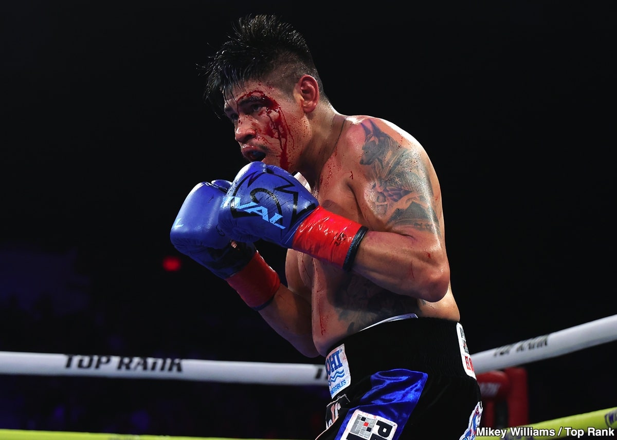 Image: "Rematch to Come" Declares Top Rank's Moretti After Injustice: Replay Shows Punch, Not Headbutt, Led to Navarrete's Cut in Disputed Decision Against Suarez