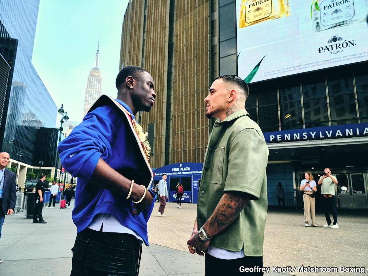 Image: Richardson Hitchins Defends Unpopular George Kambosos Jr. Fight, Aiming to Boost Fading Former Champ Ahead of June Clash