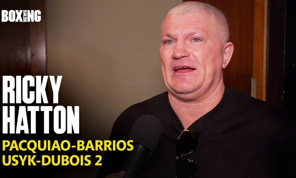 Ricky Hatton Concerned For Manny Pacquiao Ahead Of Barrios Fight