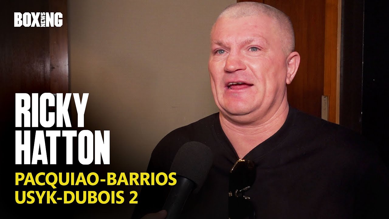 Ricky Hatton Concerned For Manny Pacquiao Ahead Of Barrios Fight
