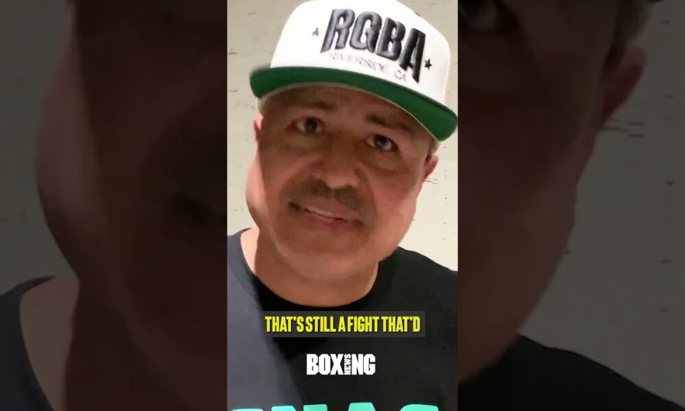 Robert Garcia Offers Anthony Joshua Words Of Encouragement