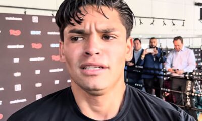 Ryan Garcia REACTS to Jake Paul vs Julio Cesar Chavez Jr & QUESTIONS WHO WILL WIN