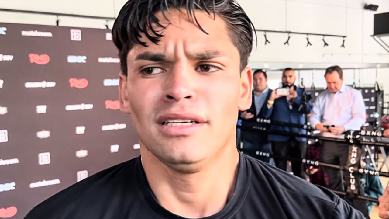 Ryan Garcia REACTS to Jake Paul vs Julio Cesar Chavez Jr & QUESTIONS WHO WILL WIN