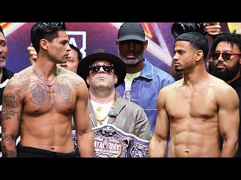 Ryan Garcia vs Rolly Romero • WEIGH-IN & FINAL FACE OFF