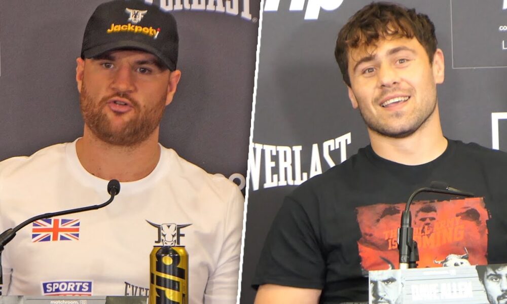 S***!! Johnny Fisher vs Dave Allen 2 • FULL PRESS CONFERENCE | Eddie Hearn & DAZN Boxing