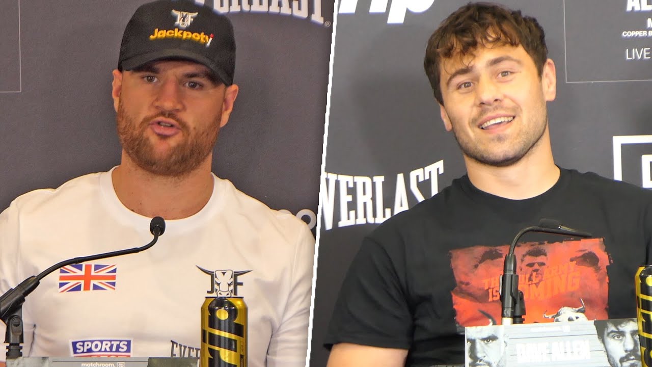 S***!! Johnny Fisher vs Dave Allen 2 • FULL PRESS CONFERENCE | Eddie Hearn & DAZN Boxing
