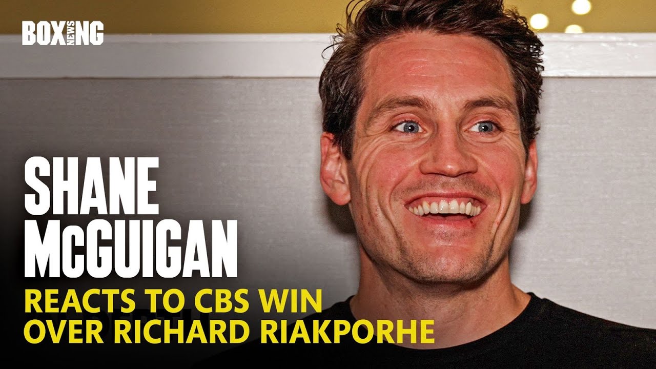 Shane McGuigan Reacts To Chris Billam-Smith Win Over Riakporhe