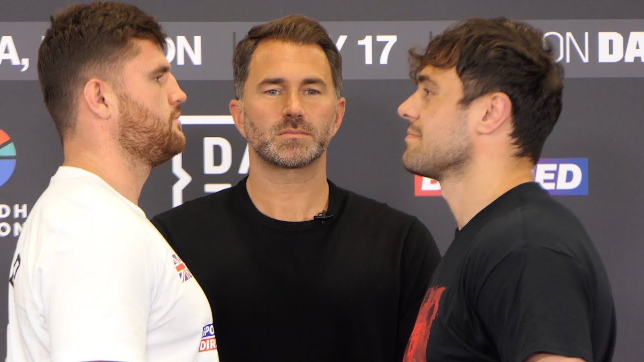 TENSE! Johnny Fisher vs Dave Allen 2 • FACE OFF | Eddie Hearn & DAZN Boxing