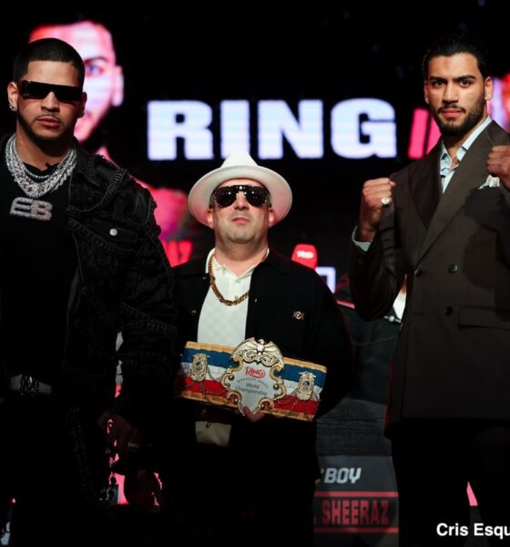 Image: The Lure of Canelo: Edgar Berlanga Says Hamzah Sheeraz Had "No Choice" But to Accept Their Clash
