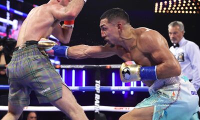Image: Teofimo's Sneaky Pep Talk to Josh Taylor