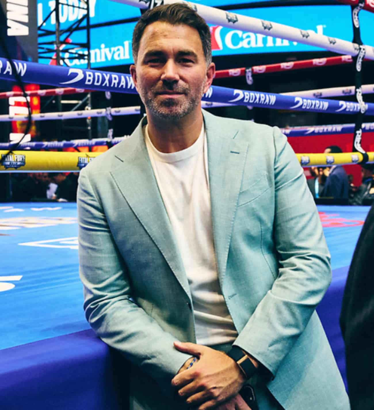 Image: "After, We'll Make It Happen": Eddie Hearn's Determination to Stage the Benn vs. Stevenson Clash