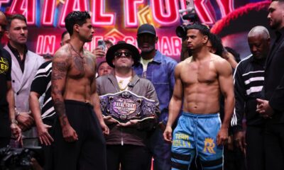 Image: Tonight's Live Results: Garcia vs. Rolly, Haney vs. Ramirez & Teofimo vs. Barboza Jr - Explosive Showdowns in Times Square