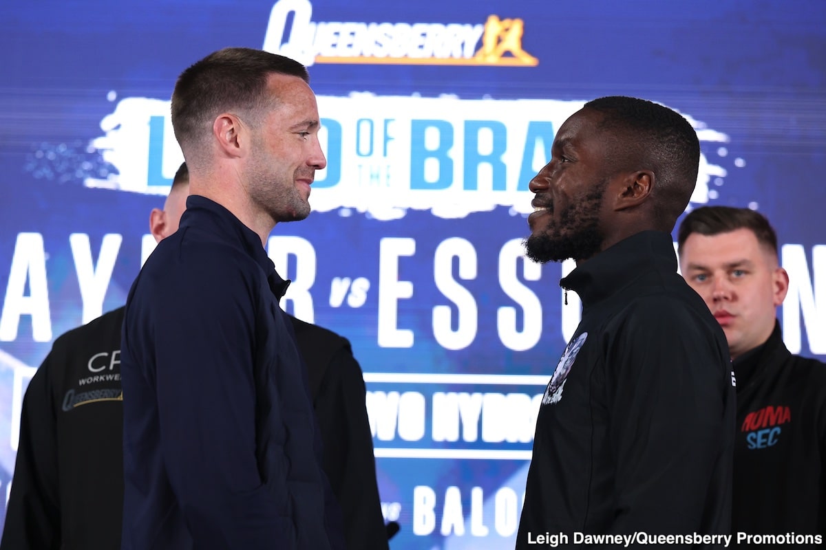 Image: Tonight's Live Results: Josh Taylor vs. Ekow Essuman - From Glasgow