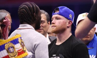 Canelo vs Crawford face off