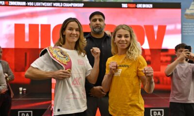 Image: WBO Lightweight Title Bout Harper vs. Zimmermann 