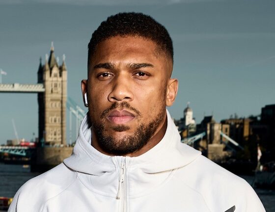 Joshua had successful surgery on his elbow Photo Credit: Mark Robinson Matchroom Boxing