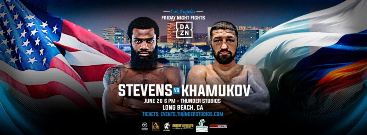 Image: Boxing Results: David Stevens Conquers Petr Khamukov: Unanimous Decision