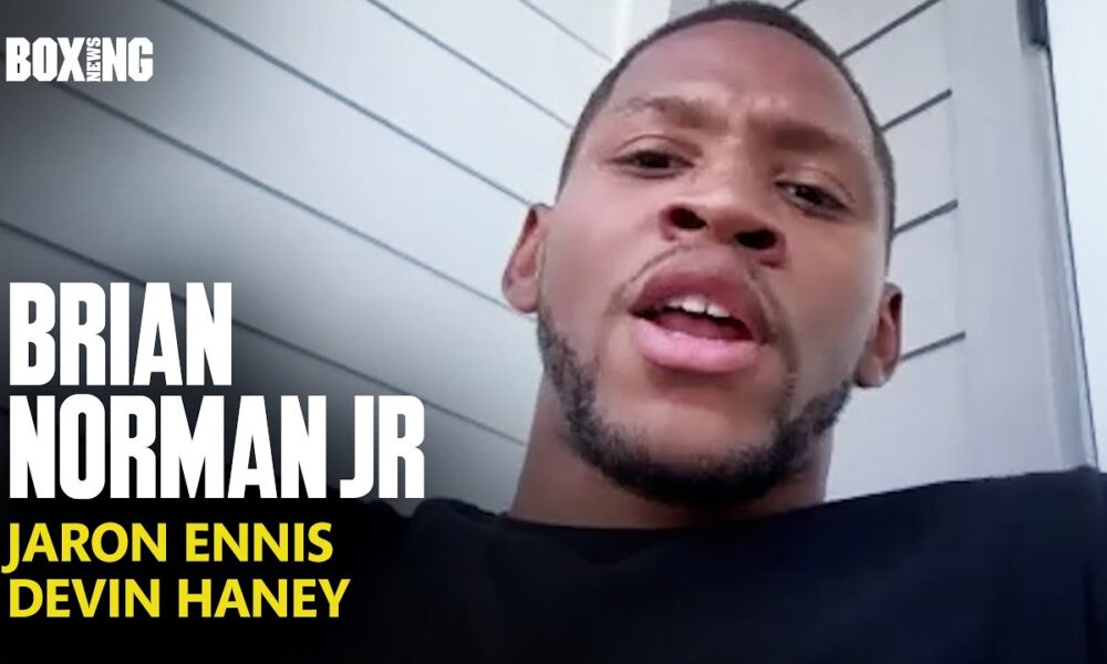 Brian Norman Jr Responds To Haney Offer