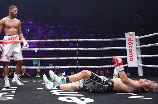 Norman retained his WBO welterweight world title Photo Credit: Naoki Fukuda