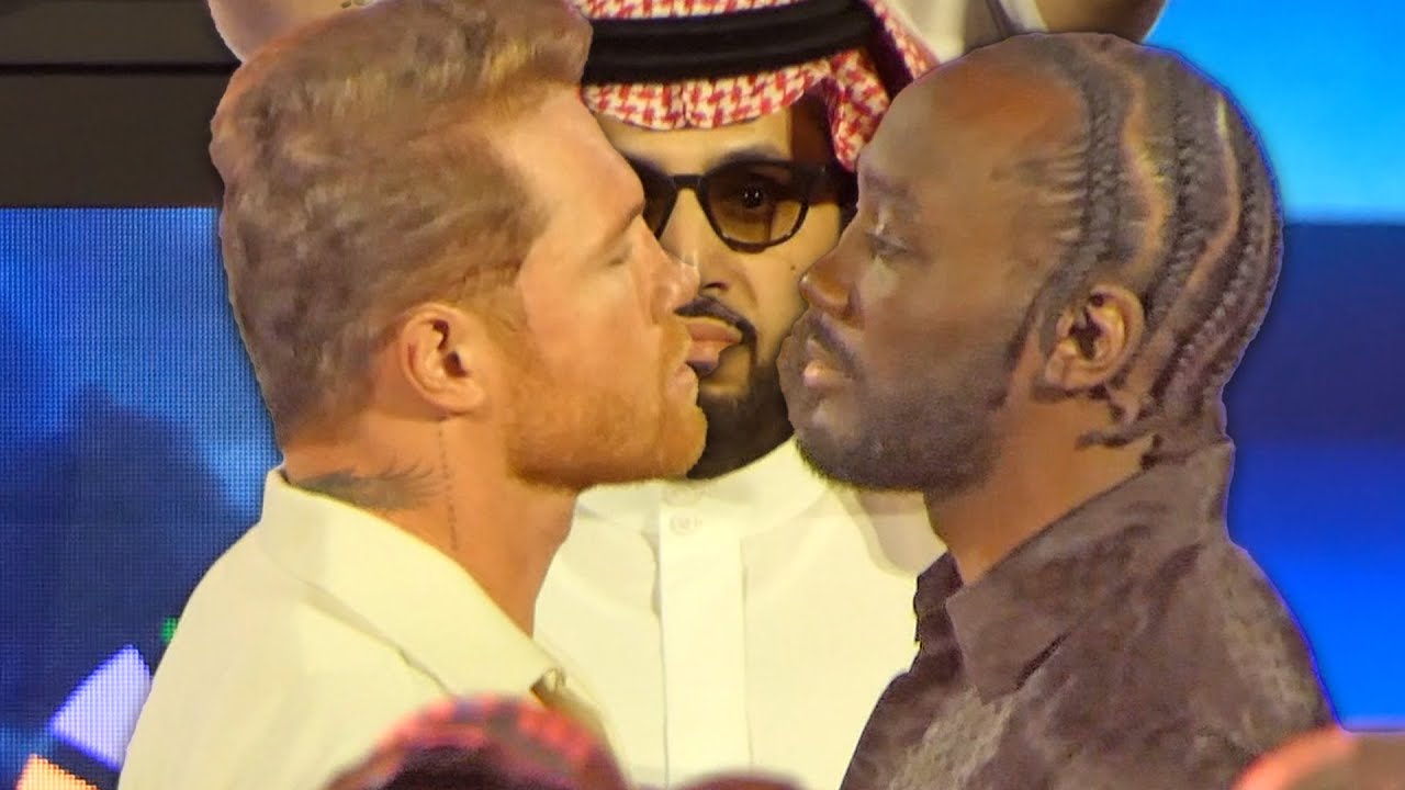 CANELO STEPS TO CRAWFORD!! • FULL FIRST FACE OFF • TKO BOXING