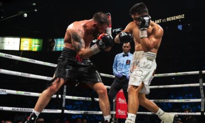 Image: Caleb Plant's Trainer Blames Pro-Resendiz Crowd for Loss and "Snowball Effect"