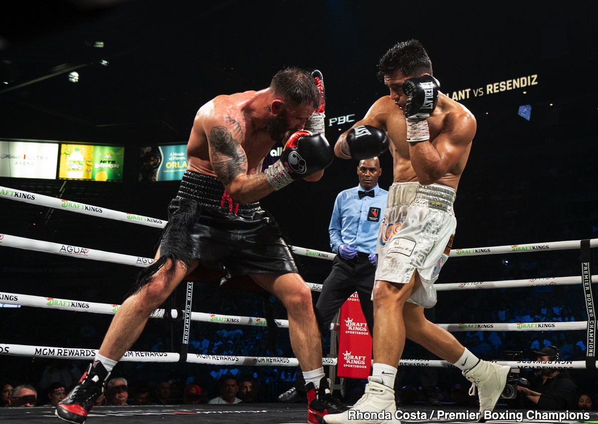 Image: Caleb Plant's Trainer Blames Pro-Resendiz Crowd for Loss and "Snowball Effect"