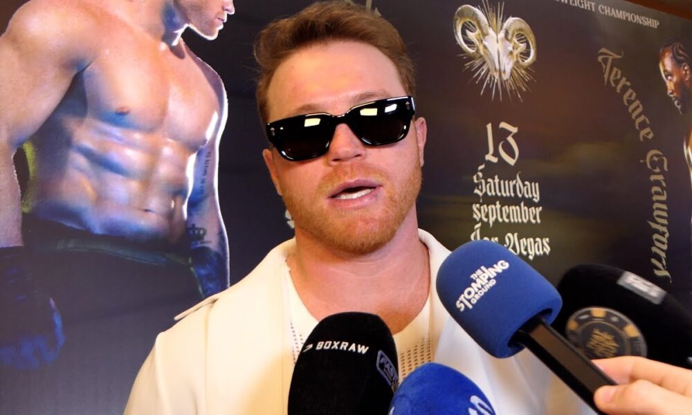 Canelo Alvarez RESPONDS TO OSCAR DE LA HOYA & REACTS to Eubank Jr