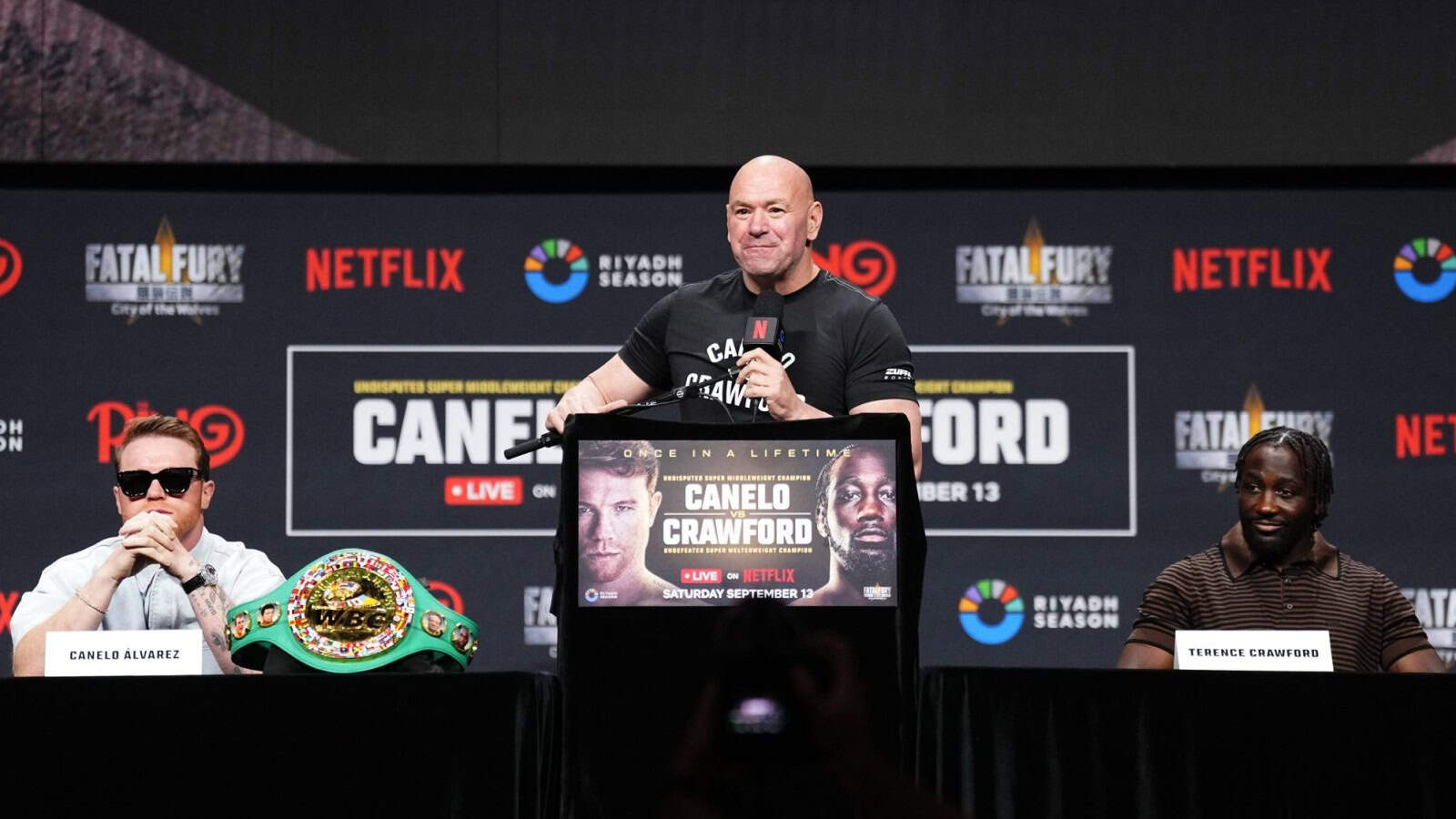 Canelo vs Crawford LV presser