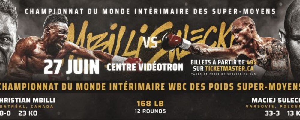 Image: Christian Mbilli Declares "Big War" Against Maciej Sulecki for WBC Interim Title in Anticipated Quebec City Main Event This Friday