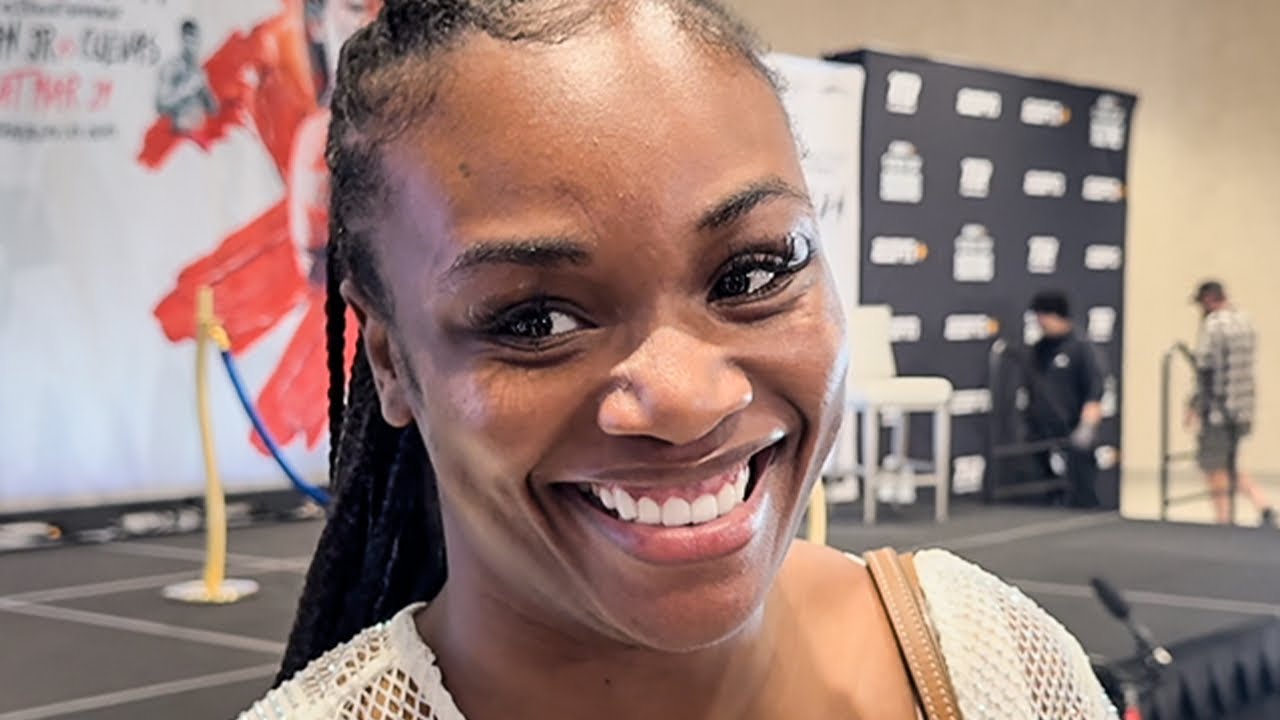 Claressa Shields sends Alycia Baumgardner “BIG OL’ BOOTY” message; REACTS to SIGNING with Jake Paul