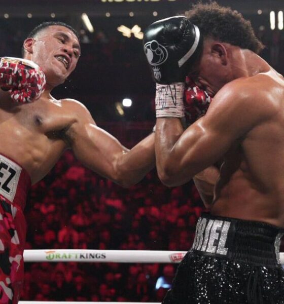 David Benavidez fights by knocking down to defeat David Morrell Jr
