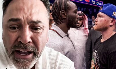 De La Hoya DISSES Crawford & Canelo “EXPOSED”; suspicious of “BIGGEST FIGHT IN BOXING”