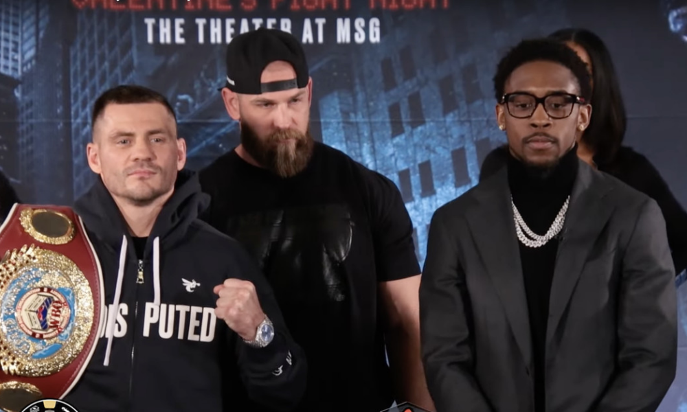 Denys Berinchyk wants to keep the title against Keyhawn Davis on Friday