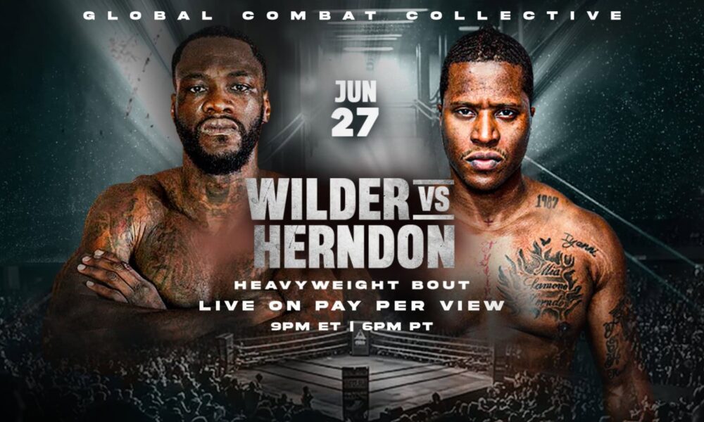 Deontay Wilder vs Herndon new poster