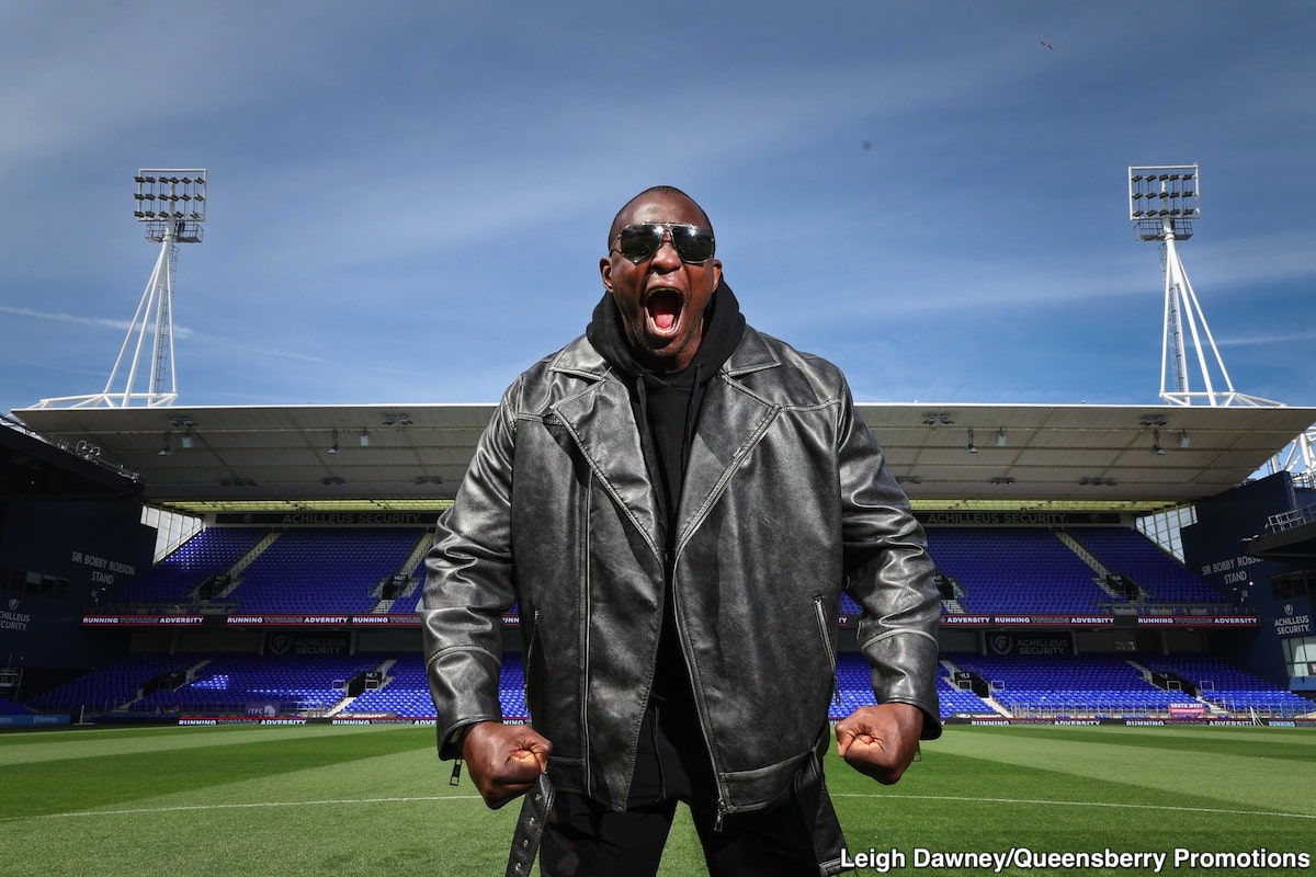 Image: Dillian Whyte Off June 7th Ipswich Card, Aiming for "Big Fight" August Return