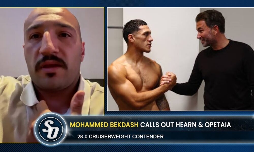 'EDDIE HEARN & OPETAIA WATCH ME!' - Mohammed Bekdash SLAMS Jake Paul - 'BOXING IS F**KED!'