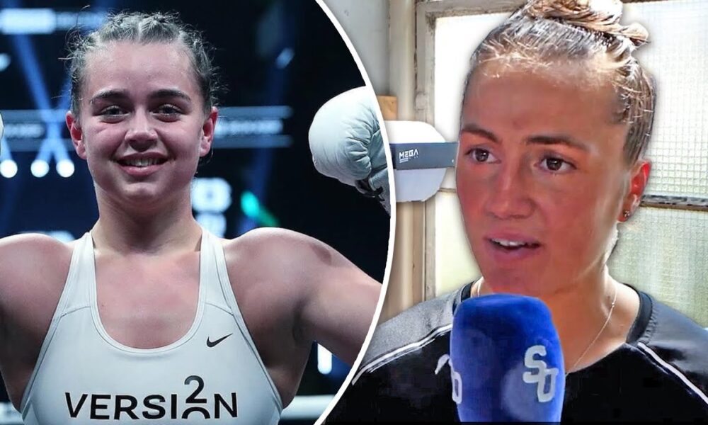 EMOTIONAL Ellie Scotney DEDICATES UNIFICATION CLASH to FALLEN FRIEND Georgia O'Connor